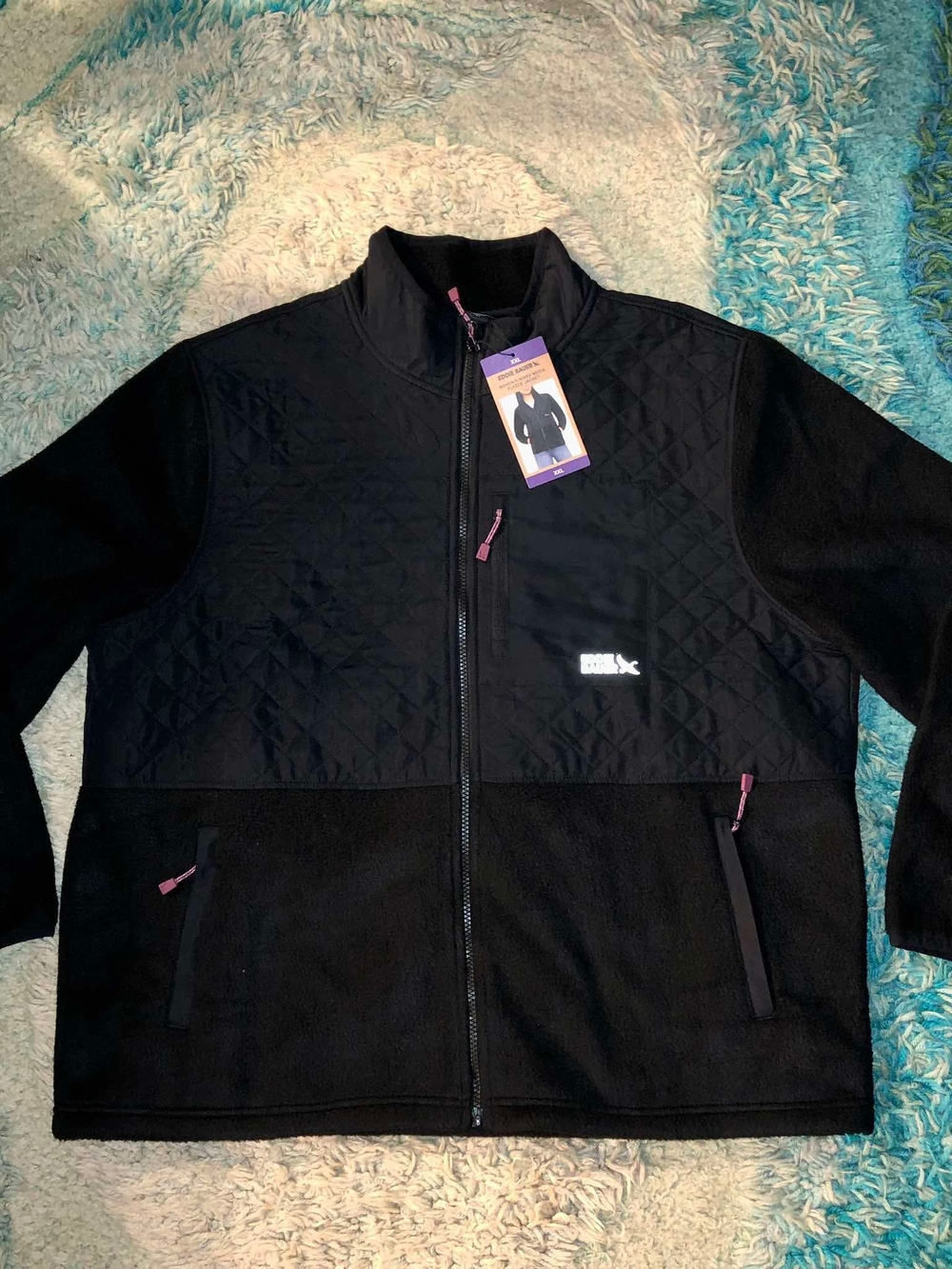 Eddie Bauer Mixed Media Fleece Jacket